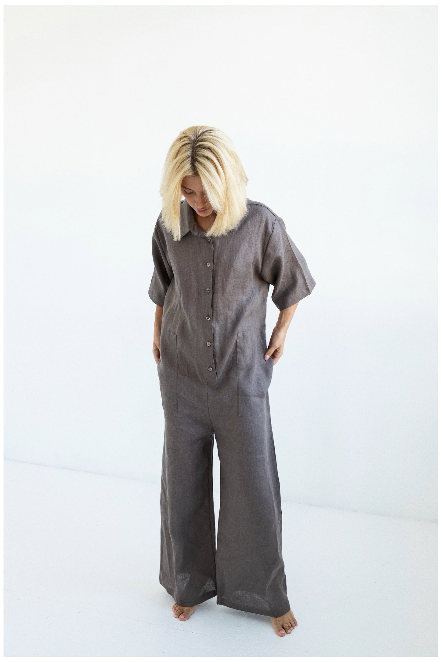 GO TO JUMPSUIT/// MOCHA